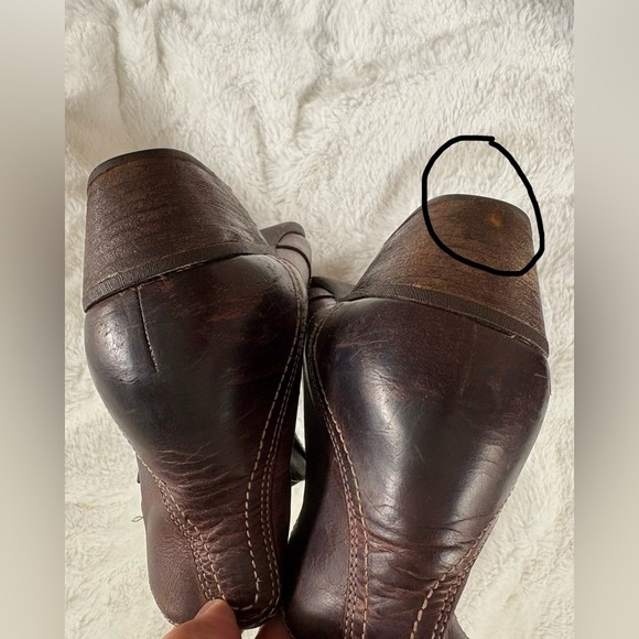 Ariat Astor Women’s Brown Leather Ankle Boots Size: 10B - Picture 5 of 9